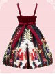 Circus Rabbit Series JSK Bowknot Retro Sweet Lolita Sling Dress