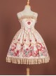 Gift Box Bear Series JSK Bowknot Ruffle Sweet Lolita Sling Dress