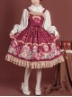 Gift Box Bear Series JSK Bowknot Ruffle Sweet Lolita Sling Dress