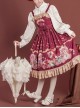 Gift Box Bear Series JSK Bowknot Ruffle Sweet Lolita Sling Dress