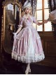 The Poetry Of Roses Series Elegant Classic Lolita Short Sleeves Long Dress