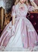 The Poetry Of Roses Series Elegant Classic Lolita Short Sleeves Long Dress