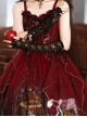 Decaying Forest Series JSK Retro Gothic Lolita Sling Dress