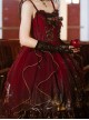 Decaying Forest Series JSK Retro Gothic Lolita Sling Dress