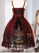 Decaying Forest Series JSK Retro Gothic Lolita Sling Dress