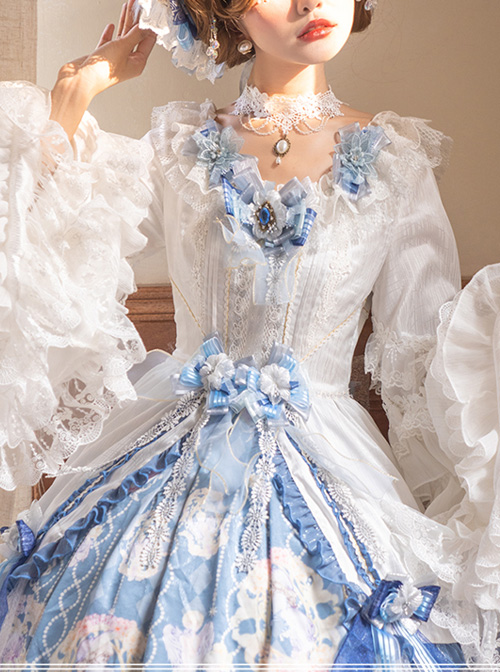 Vivienne Series Elegant Gorgeous Tea Party Style Classic Lolita Dress