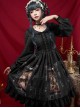 Ancient Castle Elf Series Doll Collar Elegant Retro Classic Lolita Long Sleeve Dress