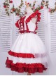 Sweet Tea Tale Series Ruffle Sweet Lolita Little Flying Sleeve Dress