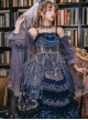 Death Butterfly Music Chapter Series JSK Gorgeous Gothic Lolita Sling Dress Set