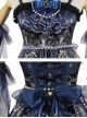 Death Butterfly Music Chapter Series JSK Gorgeous Gothic Lolita Sling Dress Set