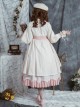 North Mirror Flower Series OP Classic Lolita Nordic Court Style Autumn Winter Long Sleeve Dress