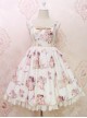 Oil Painting Angel Series JSK Sweet Lolita Sling Dress