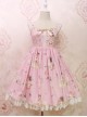 Oil Painting Angel Series JSK Sweet Lolita Sling Dress