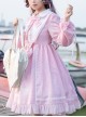 Alice Story Series Bowknot Doll Collar Sweet Lolita Long Sleeve Dress