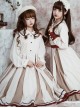 The Distant Letter Series Elegant Pure Color Classic Lolita Autumn Winter Sleeveless Dress And Shirt Set