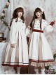 The Distant Letter Series Lapel Elegant Classic Lolita Autumn Winter Long Sleeve Dress