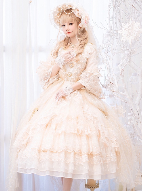 Moonlight Dance Party Series Gorgeous Dress Classic Lolita Wedding Dress