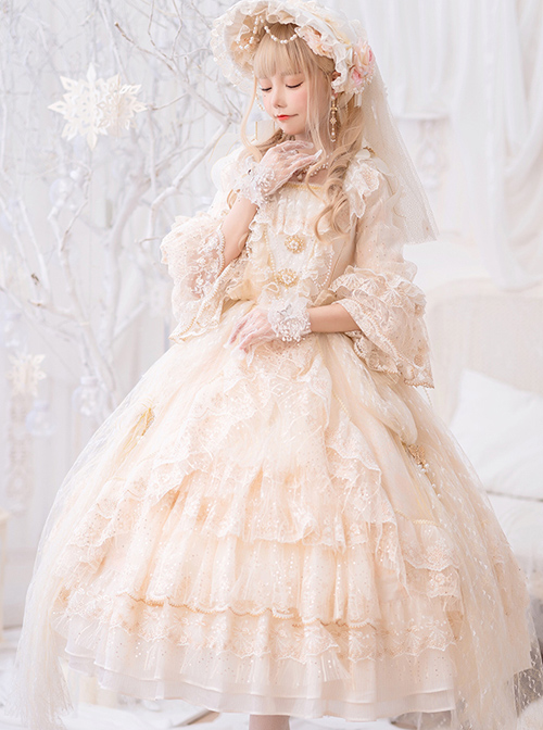 Moonlight Dance Party Series Gorgeous Dress Classic Lolita Wedding Dress