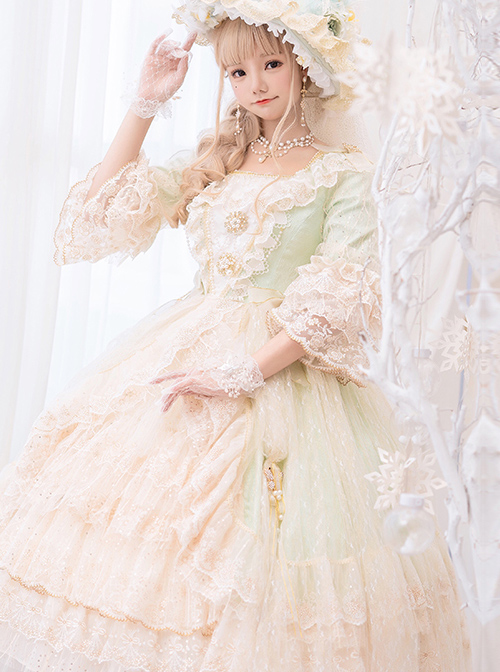 Moonlight Dance Party Series Gorgeous Dress Classic Lolita Wedding Dress