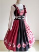 Sparrow Tea Series Japanese Style Classic Lolita Sling Dress And Shirt And Cloak Set