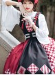 Sparrow Tea Series Japanese Style Classic Lolita Sling Dress And Shirt And Cloak Set