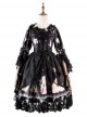 Magic Tea Party *Little Ada's Flowers* Series Retro Sweet Lolita Half Sleeve Dress