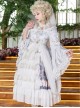 Cross Lily Series Gorgeous Tea Party Style Classic Lolita Long Sleeve Dress Full-set