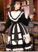 Dark Gold Hymn Series OP Gothic Lolita Long Sleeve Dress