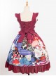 Magic Tea Party Breeze Alice Series JSK Bowknot Classic Lolita Sling Dress