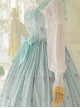 Flower Wall Series Chiffon Ruffle Sweet Lolita Sling Dress