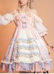 The Dreamland Series OP Pink Sweet Lolita Raglan Sleeve Dress