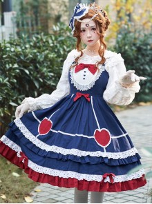 Small Pudding Series JSK Sweet Lolita Sling Dress