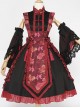 Magic Tea Party Swimming Fish Play Dream Series OP Chinese Style Classic Lolita Stand Collar Dress