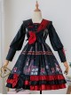 Marionette Series OP High Waist Gothic Lolita Long Sleeve Dress