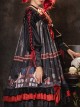 Marionette Series OP High Waist Gothic Lolita Long Sleeve Dress