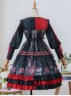 Marionette Series OP High Waist Gothic Lolita Long Sleeve Dress