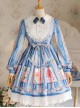 Blueberry Berry Series Doll Collar Sweet Lolita Long Sleeve Dress
