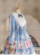 Blueberry Berry Series Doll Collar Sweet Lolita Long Sleeve Dress