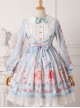 Blueberry Berry Series Doll Collar Sweet Lolita Long Sleeve Dress