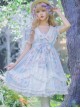 Summer Frost Wind Series OP Sweet Lolita Short Sleeve Dress