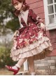 The Sweetheart Bear Tea Party Series OP Sweet Lolita Long Sleeve Dress