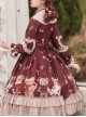 The Sweetheart Bear Tea Party Series OP Sweet Lolita Long Sleeve Dress