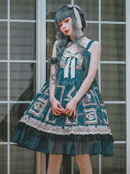 Shylock Series JSK Elegant Classic Lolita Sling Dress