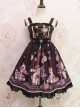 Steam Bear Series JSK Gear Bowknot Classic Lolita Sling Dress