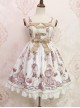 Steam Bear Series JSK Gear Bowknot Classic Lolita Sling Dress