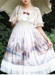 Oil Painting Series OP Elegant Classic Lolita Short Sleeve Dress