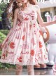 Lychee First Aid Kit Series JSK Sweet Lolita Pink Sling Dress