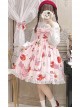 Lychee First Aid Kit Series JSK Sweet Lolita Pink Sling Dress