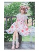 Lychee First Aid Kit Series JSK Sweet Lolita Pink Sling Dress