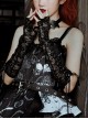 The Vampire Diaries Series JSK Type II Contrast Color Stitching Gothic Lolita Sling Dress